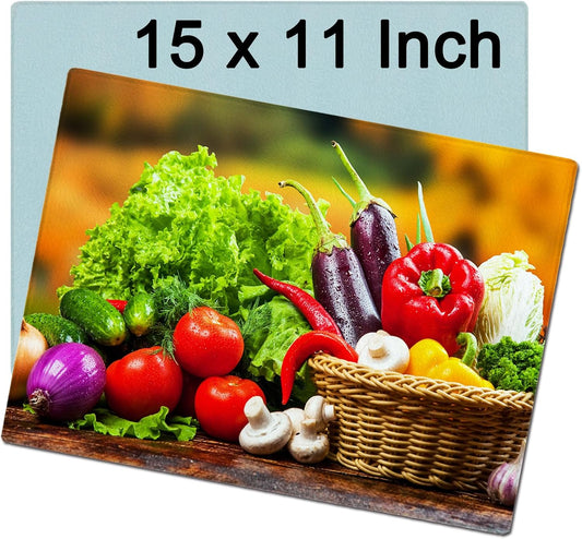 Personalized Glass Cutting Board (11 x 15 inch)