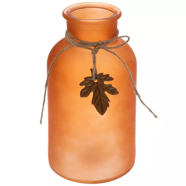 Frosted Glass Jar