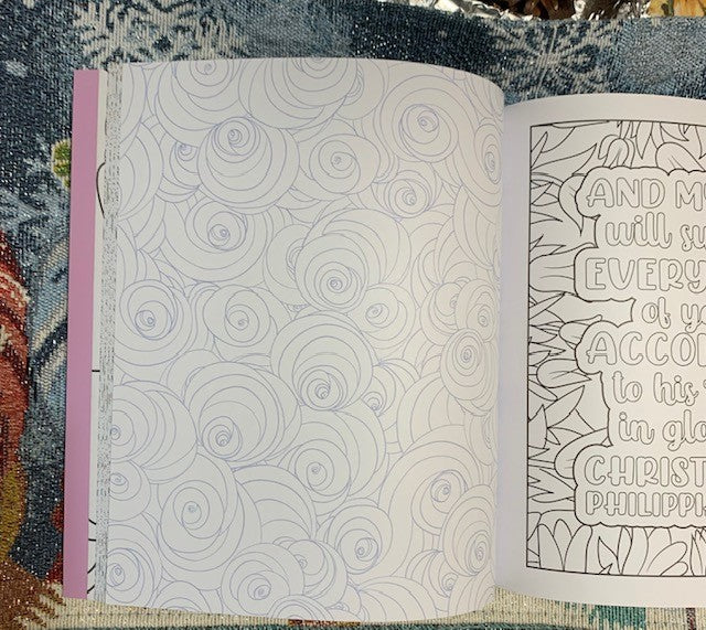 Scripture Coloring Book & Artist Pencils (24)