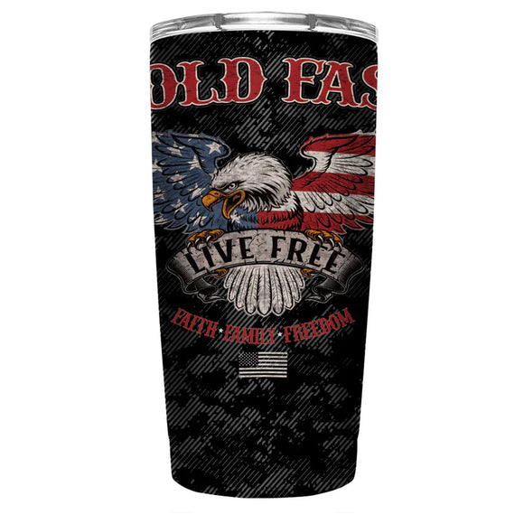 Hold Fast 20 oz Eagle Tumbler