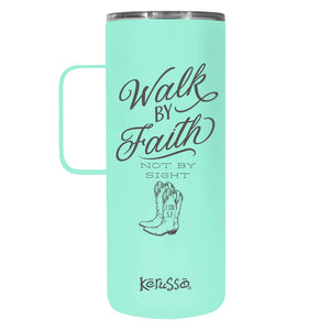 Walk By Faith Travel Mug 22 oz.