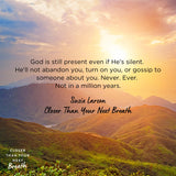 CLOSER THAN YOUR NEXT BREATH by Susie Larson