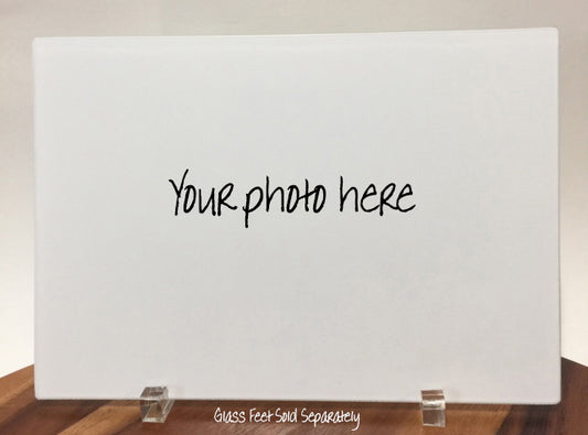 Personalized Glass Cutting Board (11 x 15 inch)