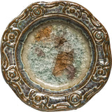 Little Stoneware Dishes with Crackle Glass