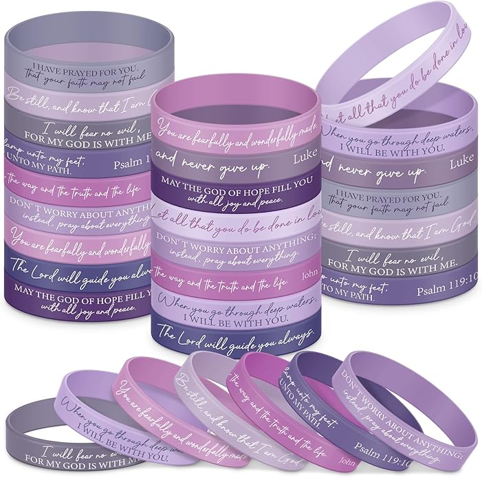 Bible Verse Bracelet (Silicone)