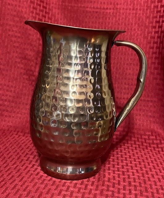 Large Copper Pitcher
