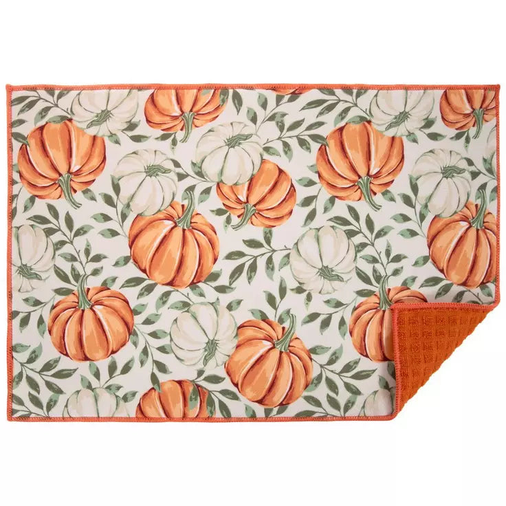 Drying Mat - Pumpkins