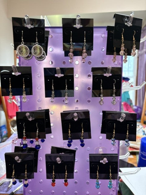 Glass Bead Earrings