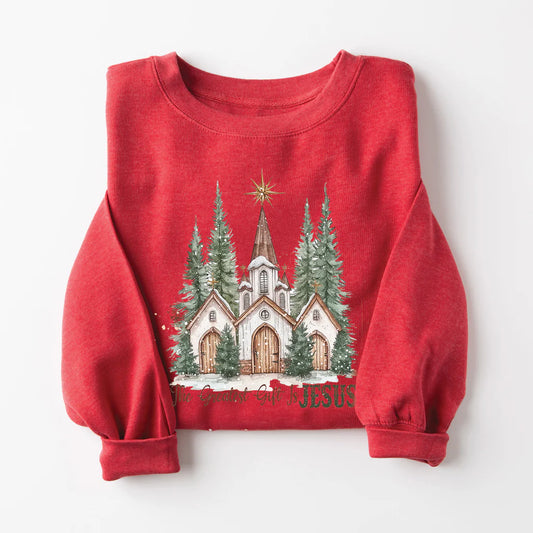 Greatest Gift Is Jesus Sweatshirt