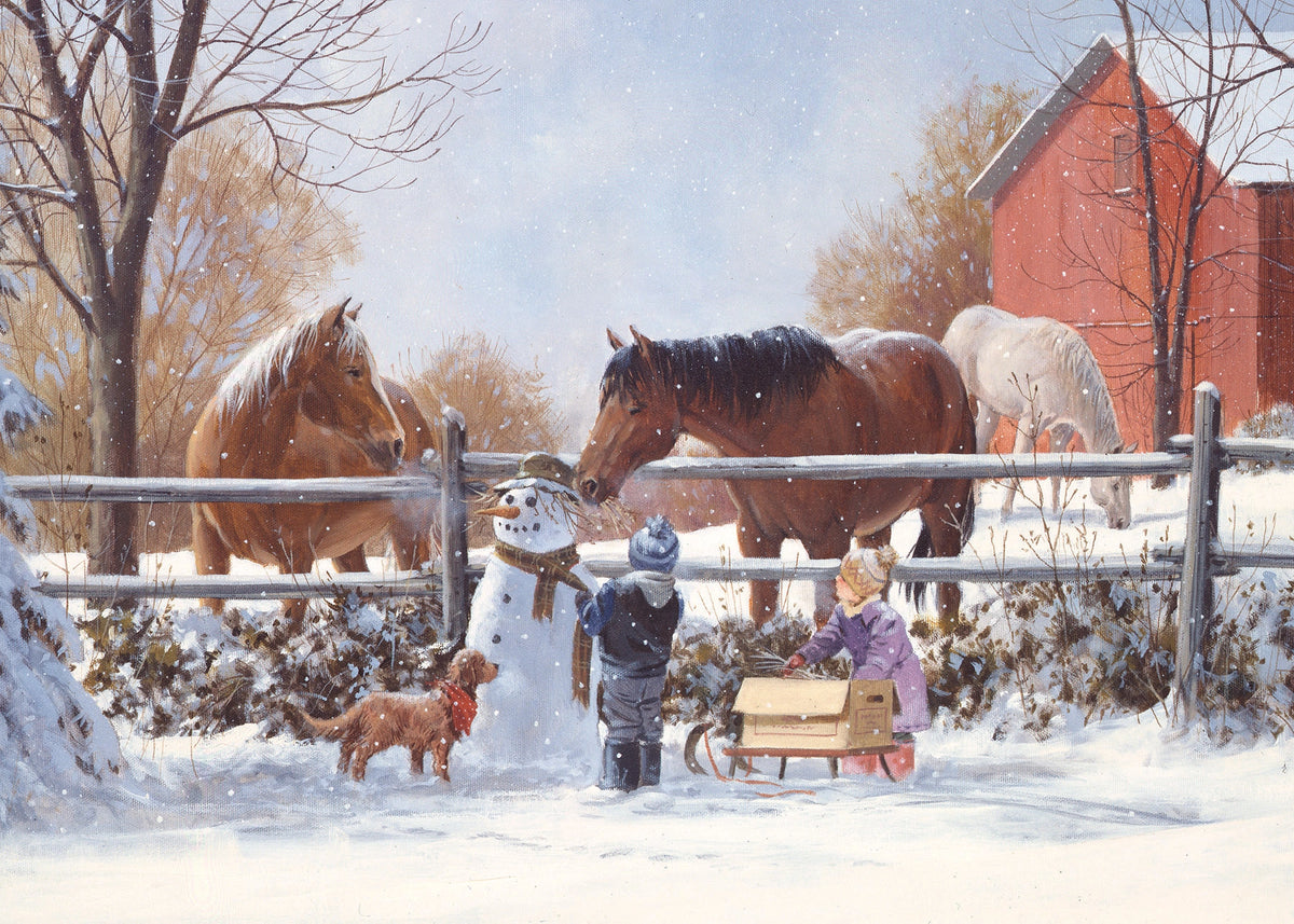 Horses 35-Piece Puzzle