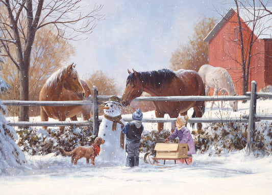 Horses 35-Piece Puzzle