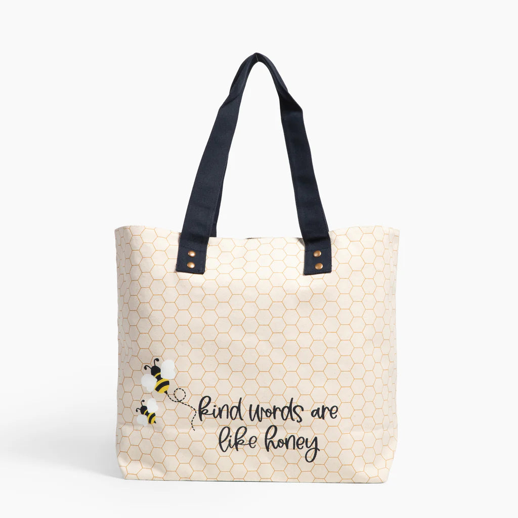 Kind Words Are Like Honey Canvas Tote Bag