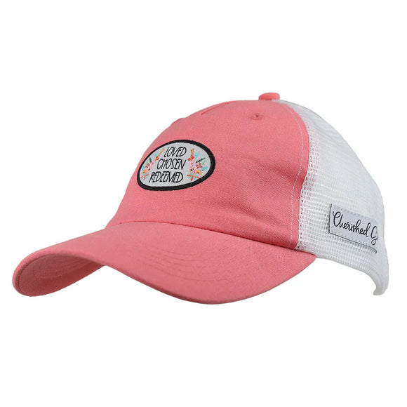 Loved Chosen Redeemed Cap
