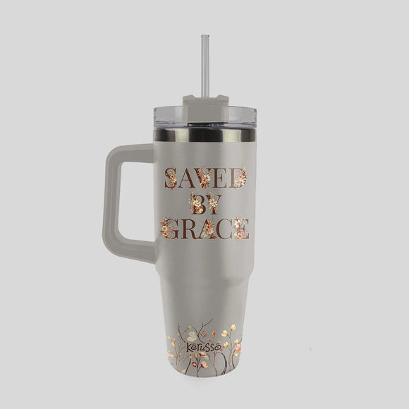 30 oz Saved By Grace Tumbler
