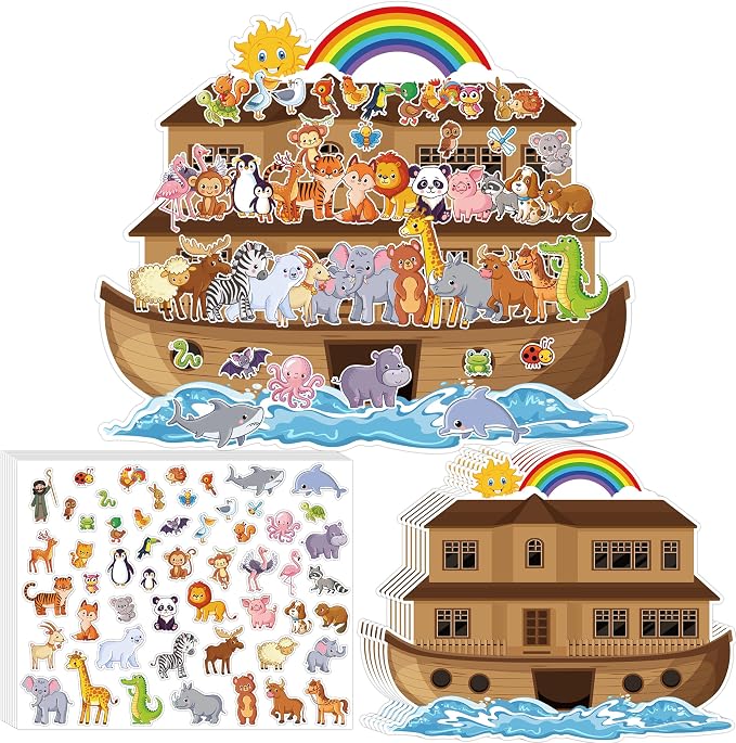 Noah's Ark Sticker Scene Kit