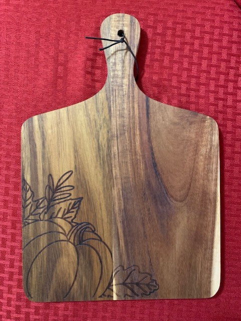 Pumpkin Charcuterie Board 9 x 13
