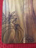 Pumpkin Charcuterie Board 9 x 13