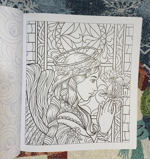 Scripture Coloring Book & Artist Pencils (24)