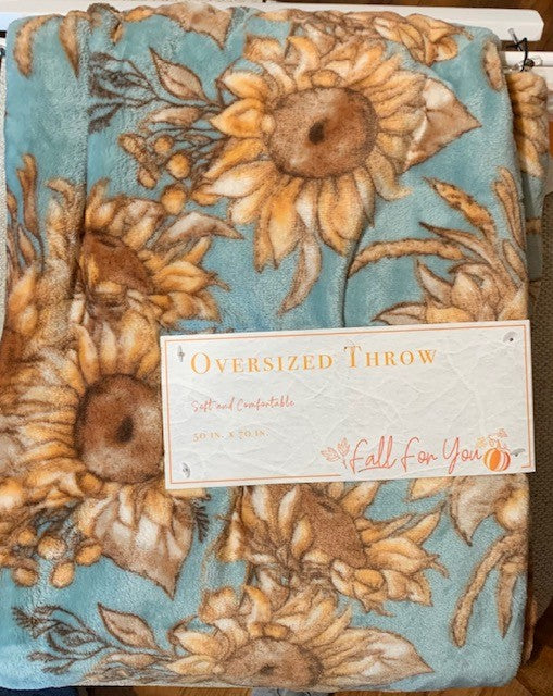 Sunflower Throw 50x70