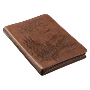 They Will Soar Like Eagles Zippered Journal