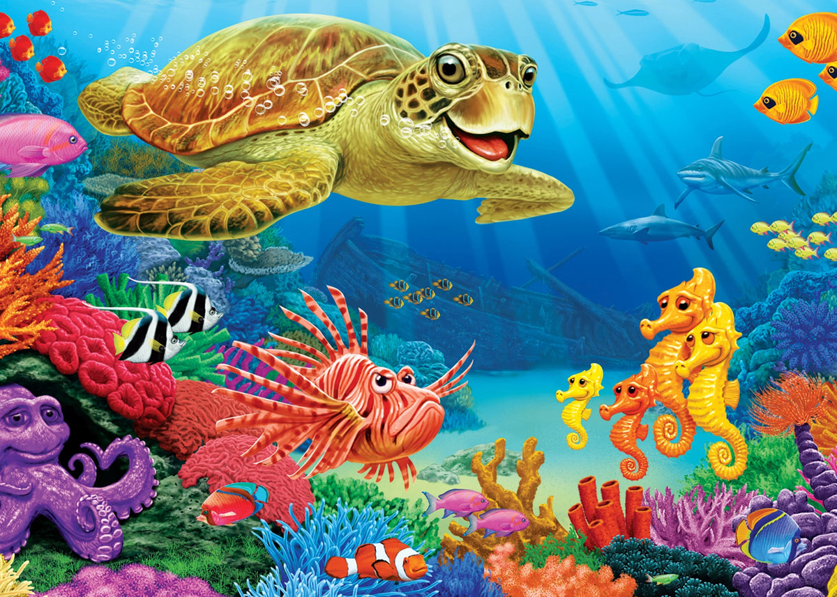 Undersea Turtle 35-Piece Puzzle