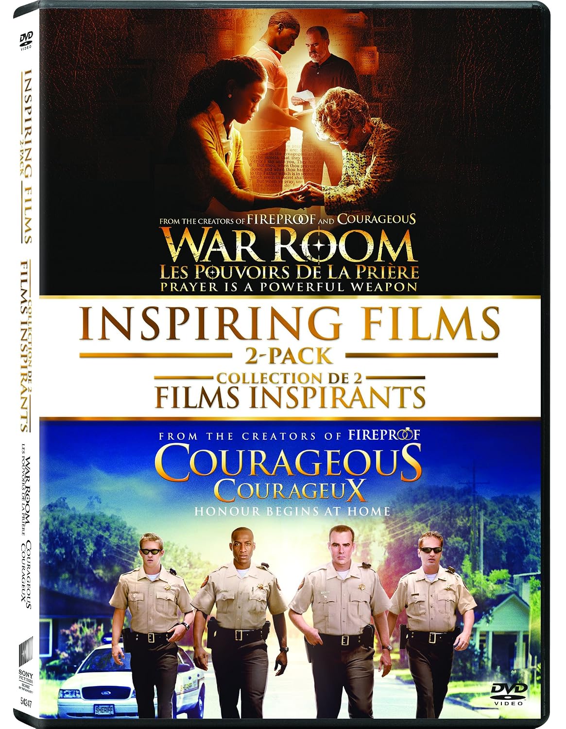 War Room / Courageous 2-Pack DVD