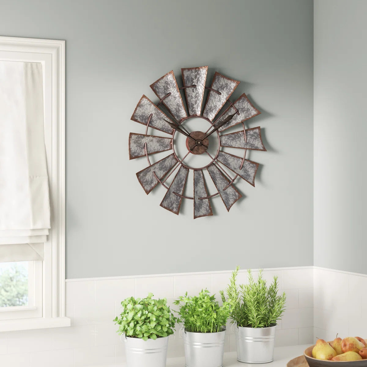 Windmill Clock