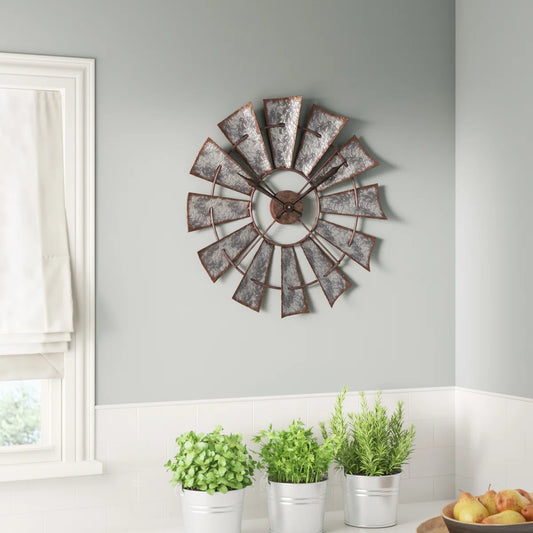 Windmill Clock