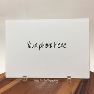 8 x 11 INCH GLASS CUTTING BOARD