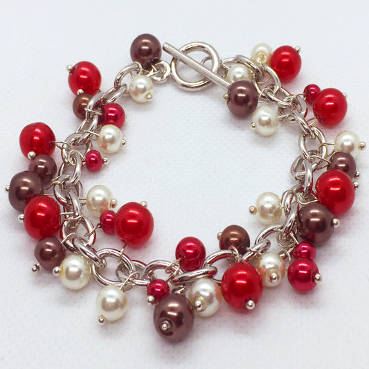 Glass Pearl Bracelet