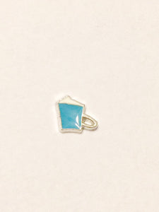 Coffee Cup Charm (blue)