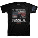 Cost Of Freedom Flag T-Shirt