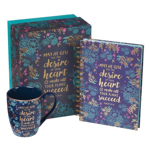 Desire Of Your Heart Journal and Mug Set