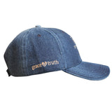 Faith Over Fear Denim Cap