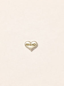 Friend Heart Charm