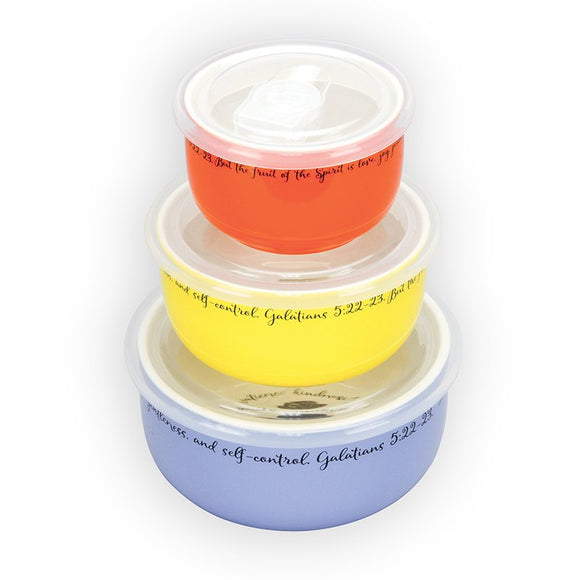 Fruit Of The Spirit Bowl Set
