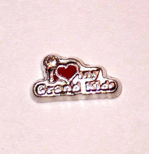 I Love My Grandkids Charm