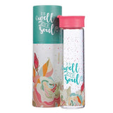 It Is Well With My Soul Glass Water Bottle