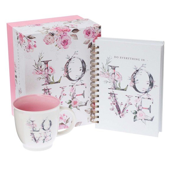 Love Journal and Mug Set