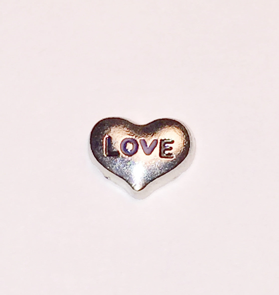 LOVE charm (Silver tone)