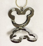 Mouse Floating Charm Locket Necklace