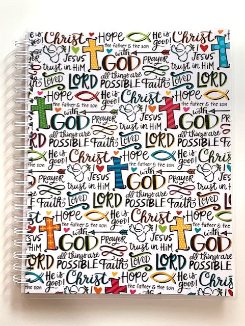 Faith Notebook 11 x 9