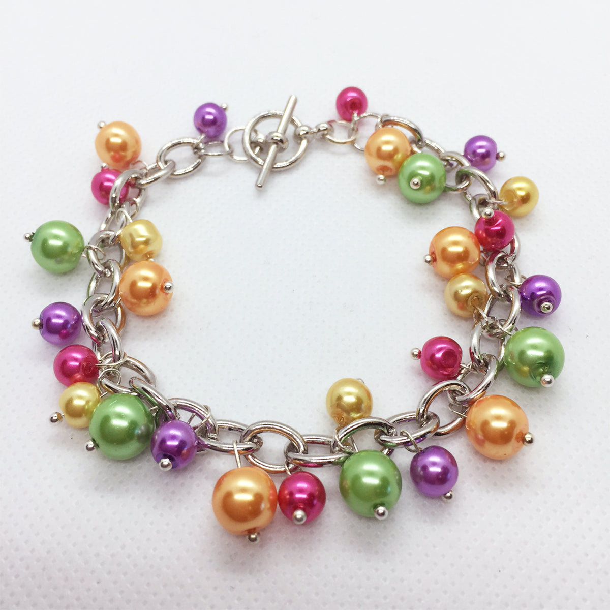 Glass Pearl Bracelet