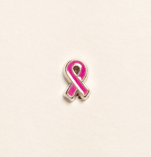 Pink Ribbon Charm