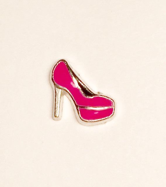 High Heel Charm (pink)