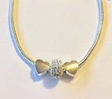 Charm Necklace (Starter) .925 Silver
