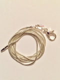 Crystal Heart Floating Charm Locket Necklace
