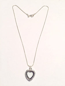 Tiny Heart Floating Locket Necklace