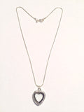 Tiny Heart Floating Locket Necklace