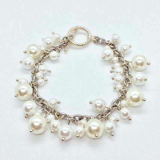 Glass Pearl Bracelet